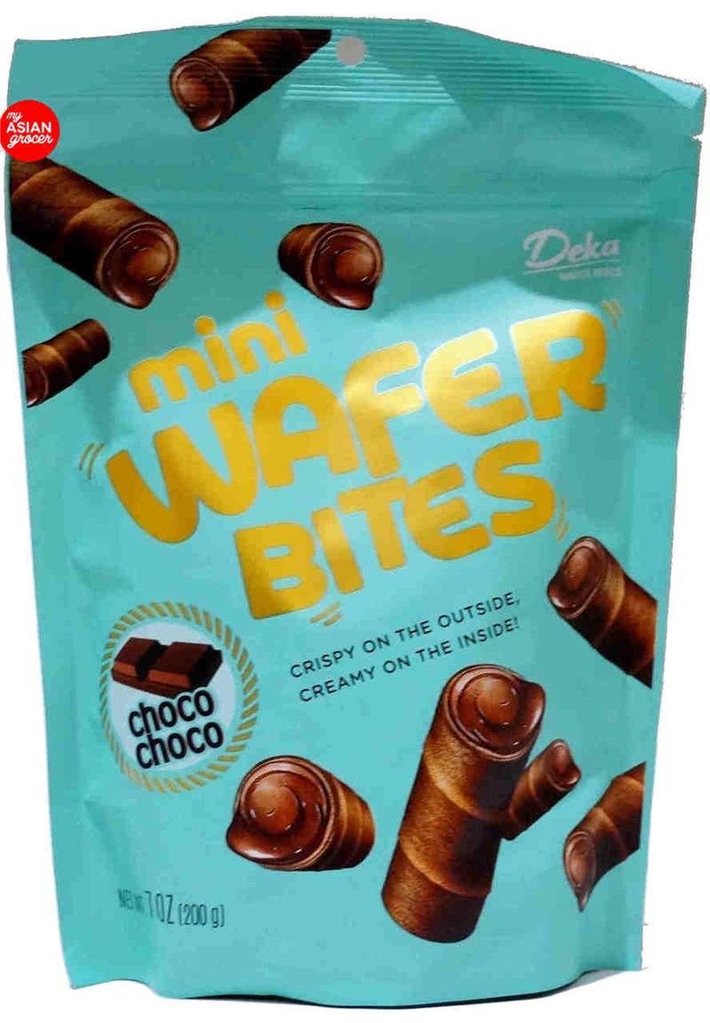 Choco Choco Flavor Mini Wafer Bites 7oz (200g) by Deka