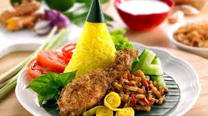 Nasi Kuning Recipe Indonesian Ingredients & Video