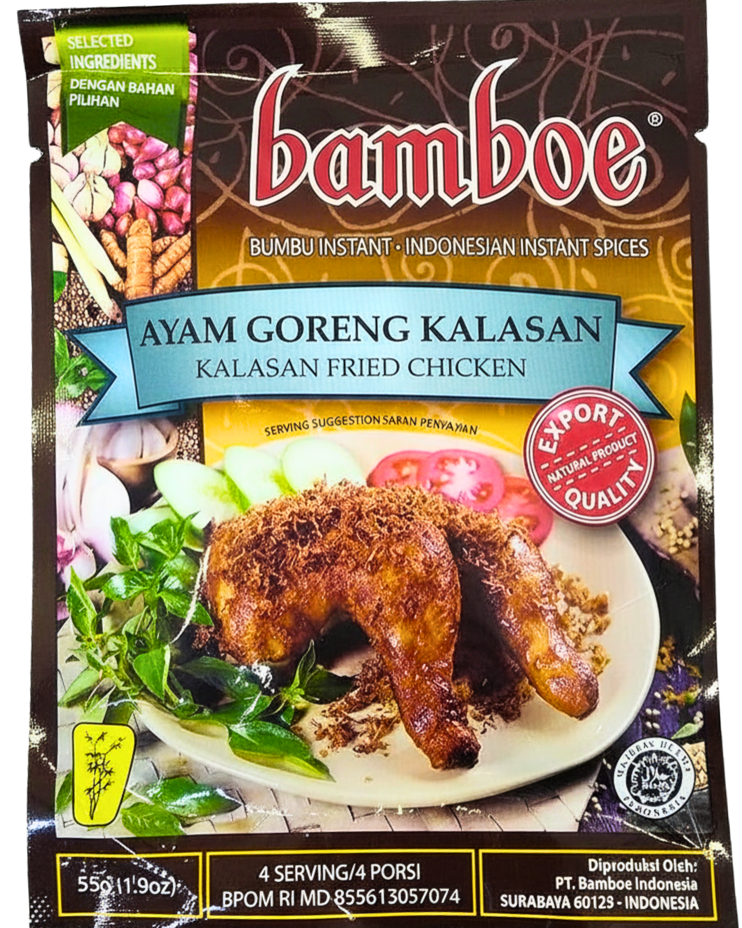 Ayam Goreng Kalasan (Kalasan Fried Chicken) 1.9 oz. by Bamboe