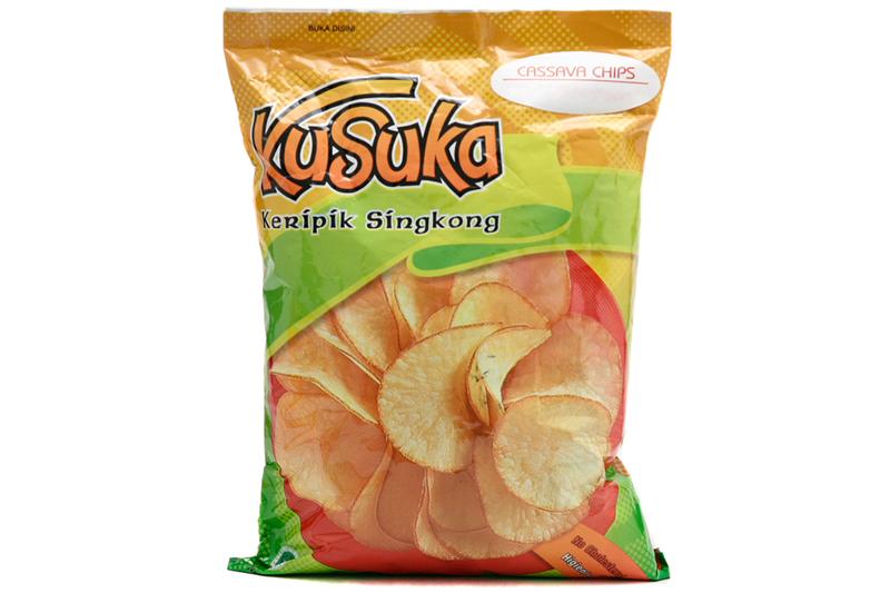 Black Pepper Cassava Chips (Kripik) 8 Oz. by Kusuka