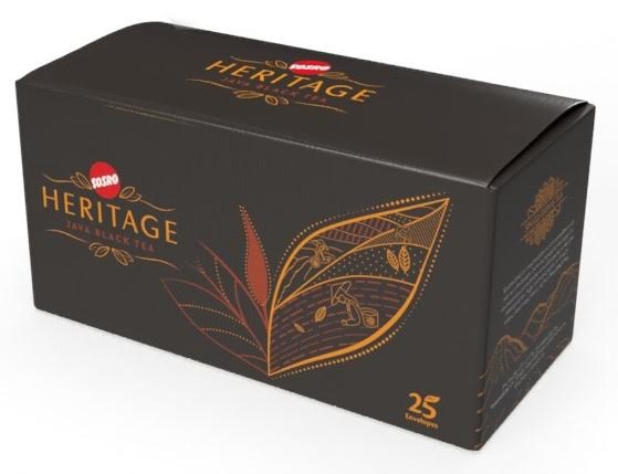 Black Teabags 2 grams, 25 teabags/box by Sosro