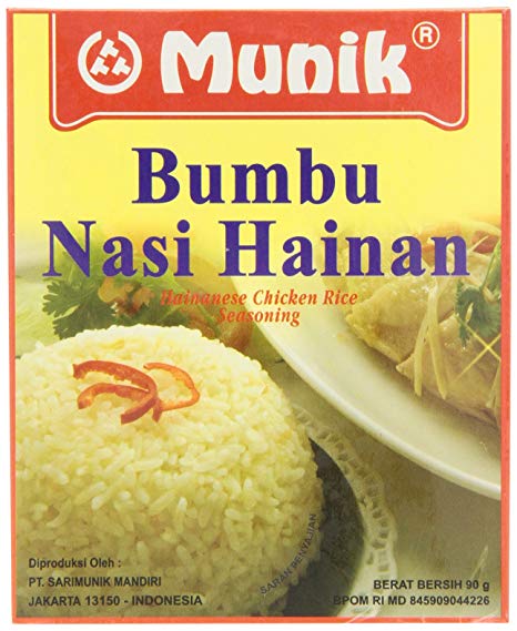 Bumbu Nasi Hainan (Hainanese Chicken Rice Seasoning) 3.17oz by Munik