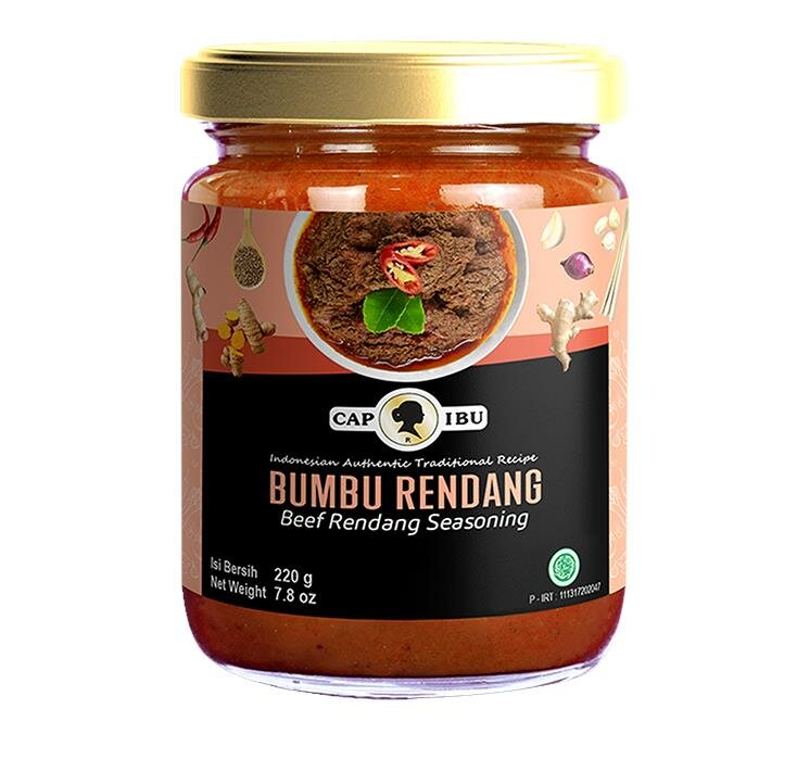 Bumbu Rendang (Coconut beef stew) 8oz by Ibu