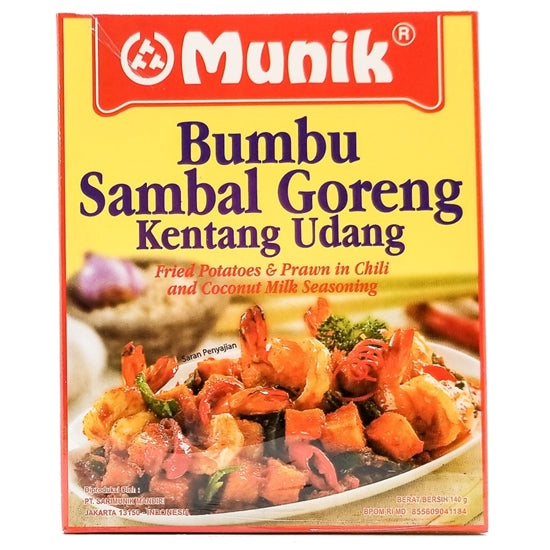 Bumbu Sambal Goreng Ati Kentang Udang (Fried Potatoes & Prawn) 140g by Munik