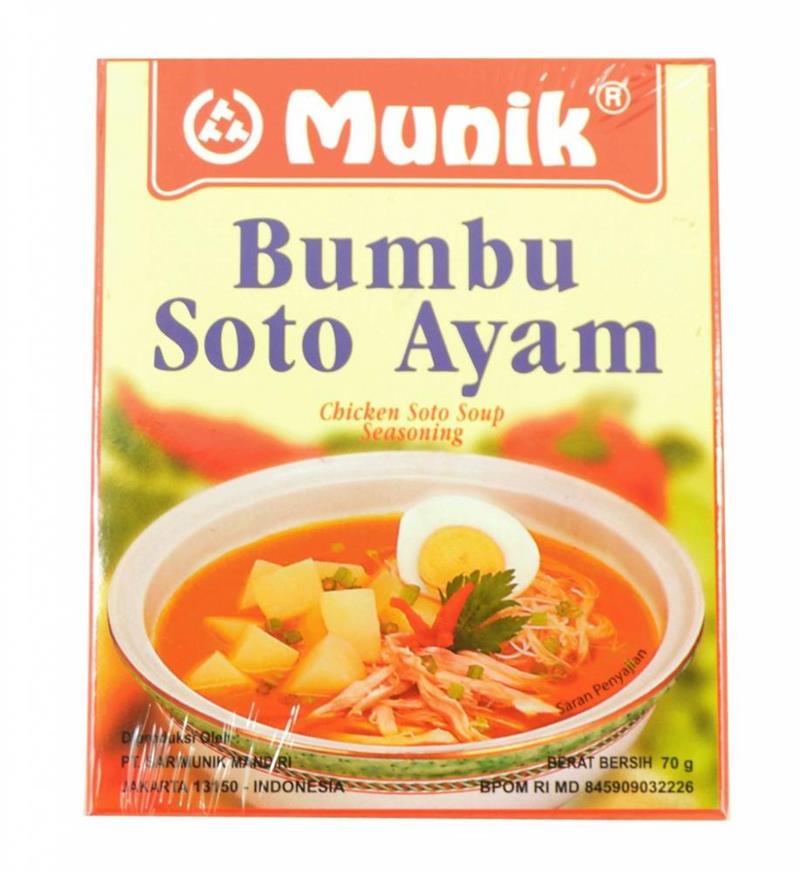 Bumbu Soto Ayam (Chicken Soto Seasoning) 90 Gr. by Munik