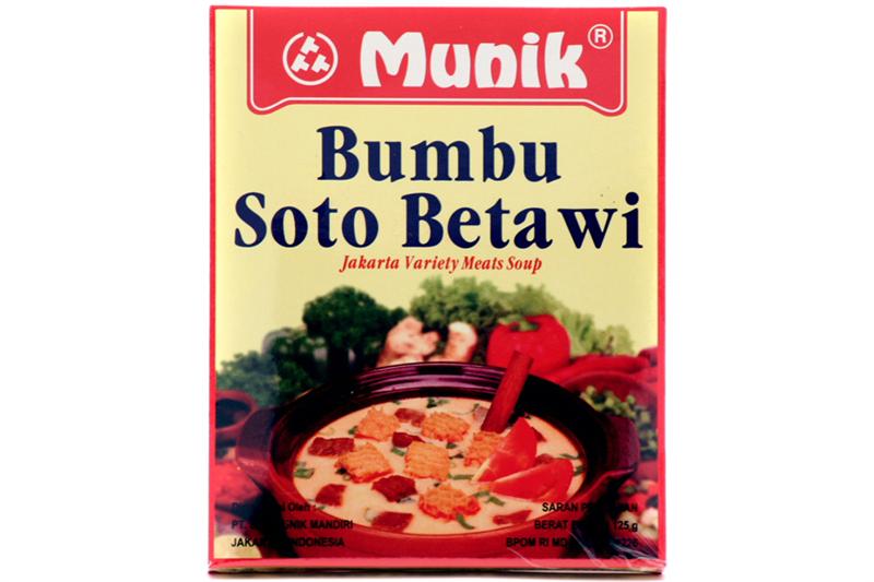 Bumbu Soto Betawi (Savory Beef Soup) 125 Gr. by Munik