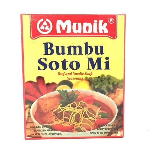 Bumbu Soto Mi (Beef And Noodle Soup Seasoning) 90 Gr. by Munik