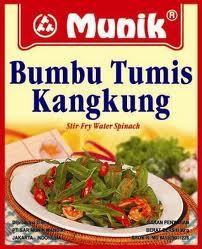 Bumbu Tumis Kangkung (Stir Fry Spinach) 90 Gr. by Munik