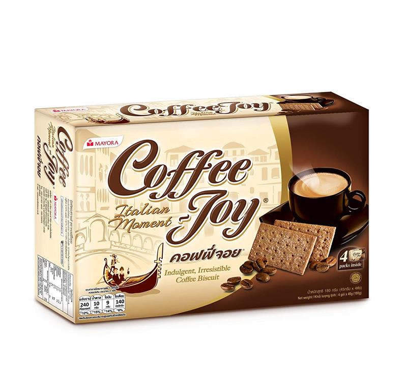 Cappuccino Coffee Biscuits Coffee Joy by Mayora (90 gram)