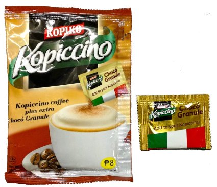 Choco Granule Cappuccino by Kopiko (10 packets)