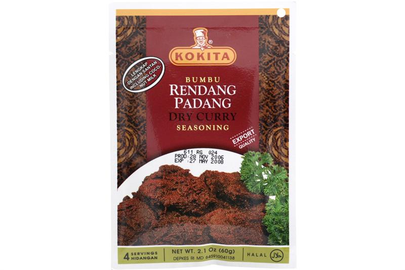 Dry Curry (Rendang Padang) 2.1 Oz. by Kokita