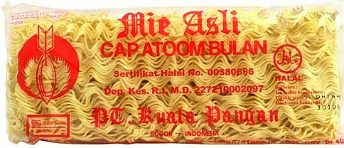 Egg Noodle (Mie Asli Atoom Bulan) 7oz by Atoom