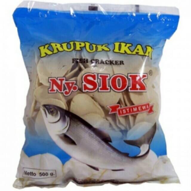 Fish Crackers (Krupuk Ikan) 17 Oz. by Ny. Siok