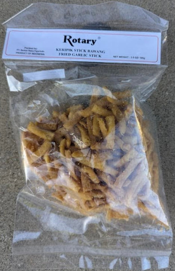 Fried Garlic Sticks 3.5 oz by Rotary