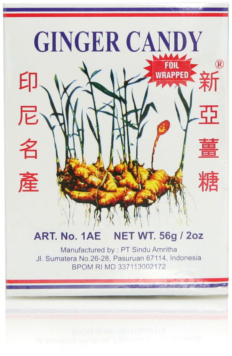 Ginger Candy Chewy (Ting Ting Jahe) 2oz by Sina