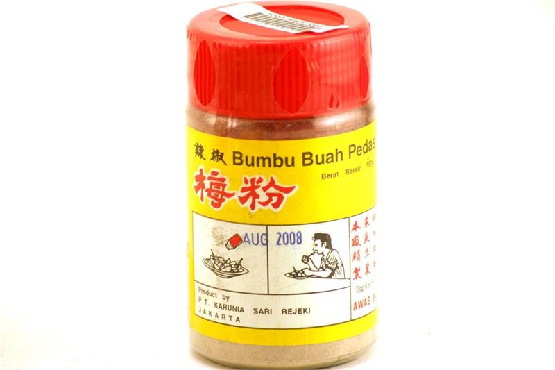 Hot Fruit Seasoning (Bumbu Buah Pedas) 4oz by Cermin