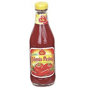 Hot and Sweet Chili Sauce (Manis Pedas) 11.5 Oz. by ABC