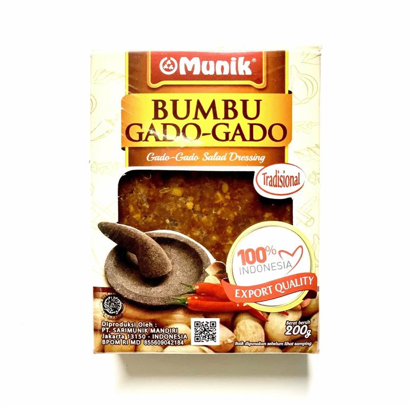 Indonesian Style Salad (Bumbu Gado-Gado) 200 Gr. by Munik