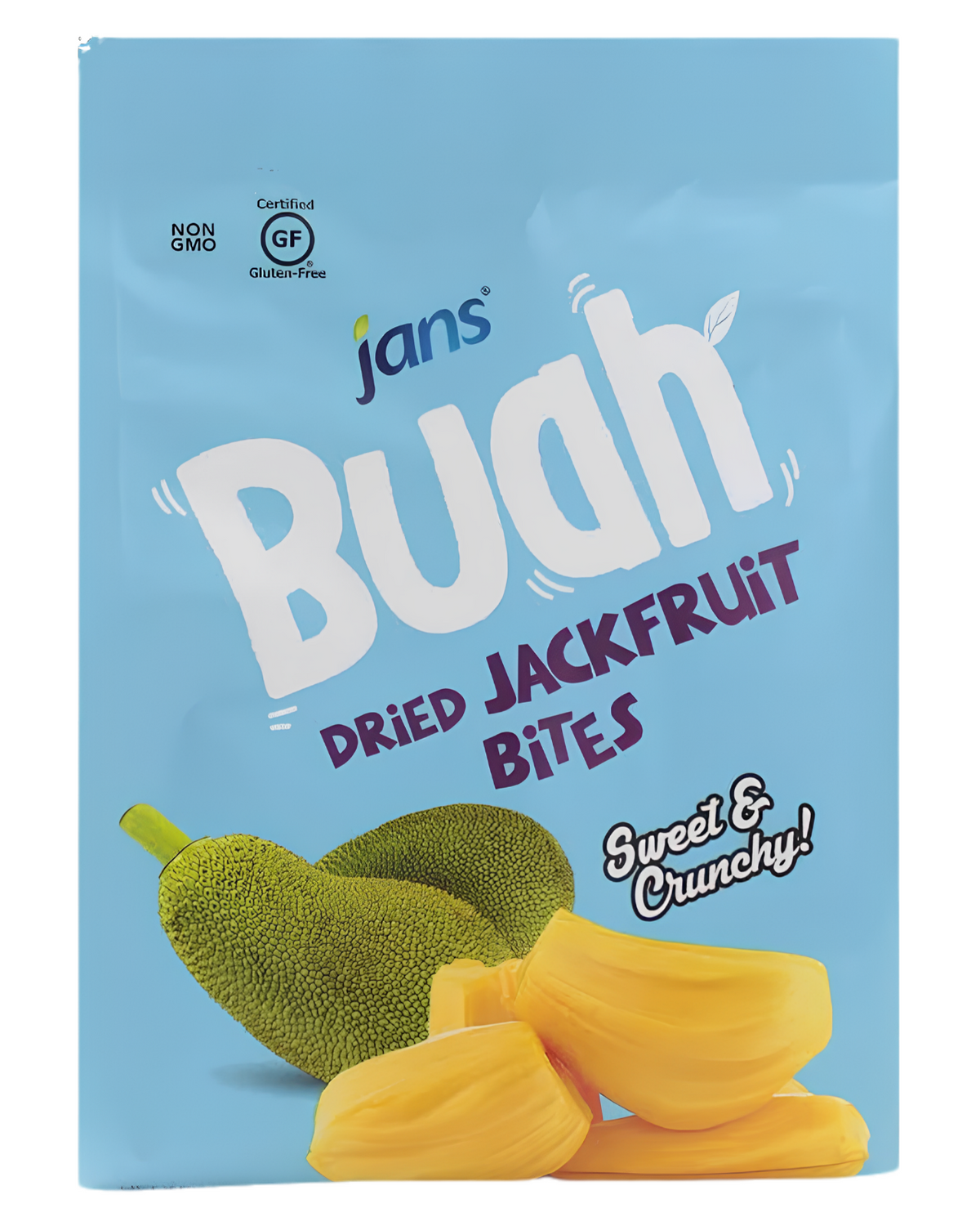 Dried Jackfruit Bites Dried 7 oz by Jans Buah