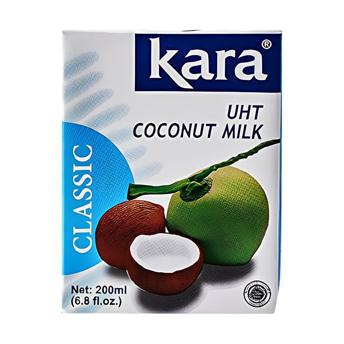 Natural Coconut Milk 200 ml by Kara