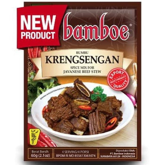 Krengsengan (East Javanese Beef Stew) 1.7 OZ by Bamboe