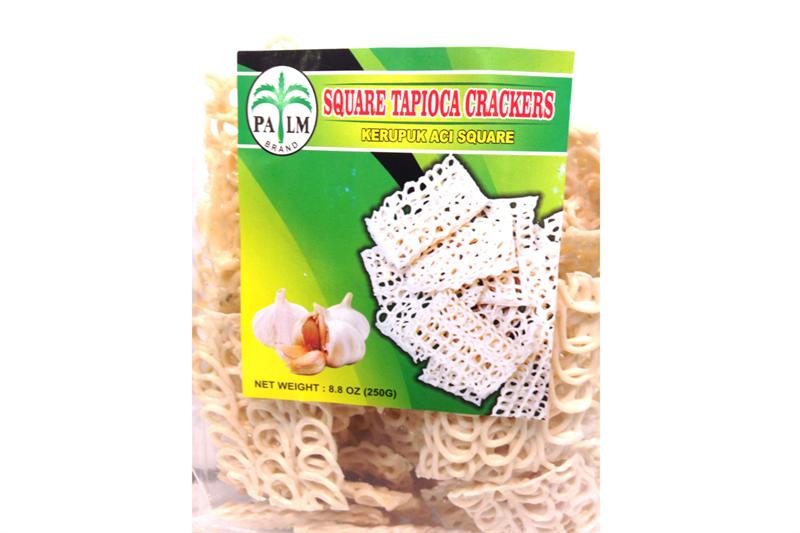 Krupuk Aci (Raw Square Tapioka Crackers) 8.8 Oz