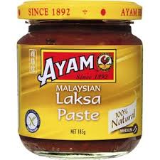 Laksa Curry Paste by Ayam (6.5 Oz.)