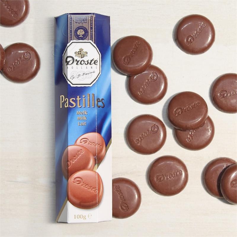 Milk Chocolate Pastilles  (Chocolat Au Lait) 3.5oz by Droste