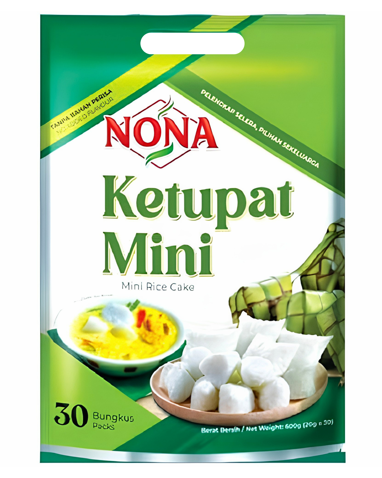 Mini Ketupat (Lontong) Rice Bag 22 Oz. by Nona
