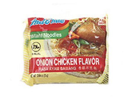 Onion Chicken Noodle (Mi Goreng Ayam Bawang) 2 Oz. by Indomie (Pack of 5)