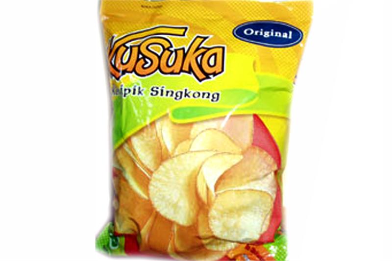 Original Cassava Chips (Kripik) 8 Oz. by Kusuka