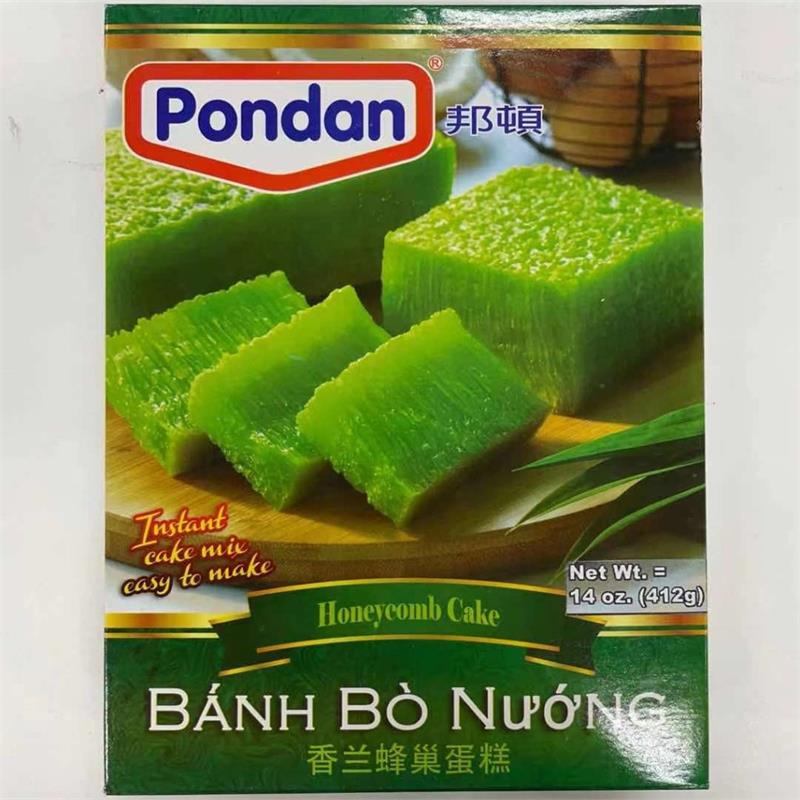 Pandan "Honeycomb" Cake Mix (Lapis Tepung Beras) 400g by Pondan