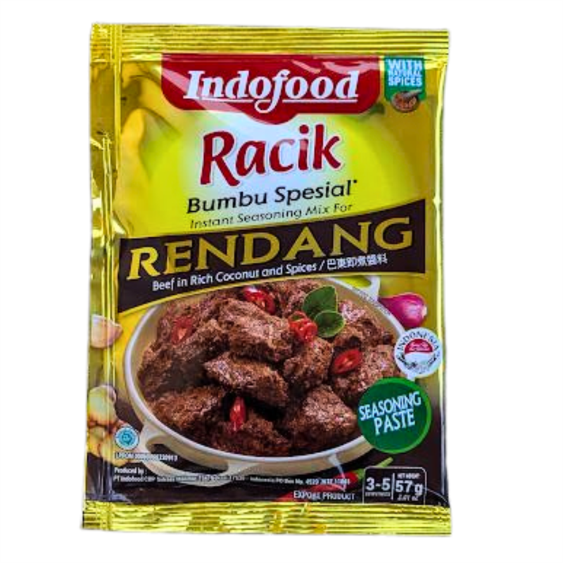 Racik Rendang Beef in Coconut and Spices 2.1 Oz. by Indofood