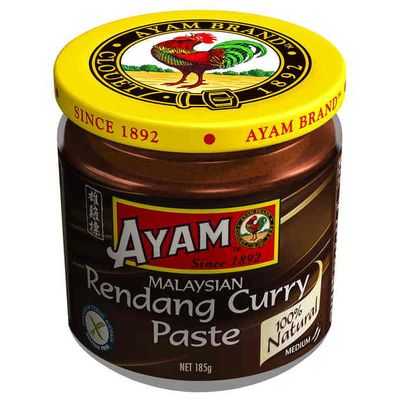 Rendang Curry Paste by Ayam (6.5 Oz.)