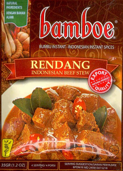 Rendang (Beef Stew) 1.2 Oz. by Bamboe