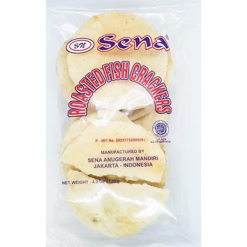 Roasted Crackers (Krupuk Bangka) 4 Oz. by Sena