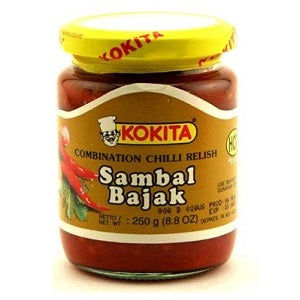 Sambal Bajak Hot Chili Sambal Sauce 8.8 Oz. by Kokita