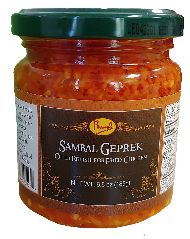 Sambal Geprek (Chili Sauce) 6.7 oz. by Runel