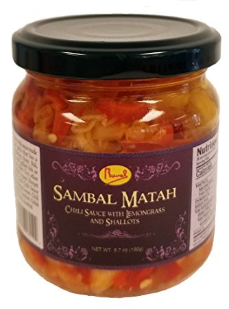 Sambal Matah (Chili Sauce with Lemongrass & Shallots) 6.7oz by Runel