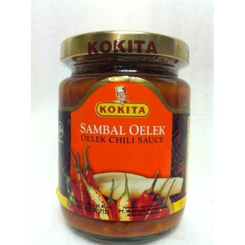 Sambal Oelek Chili Sambal Sauce 8.8 Oz. by Kokita