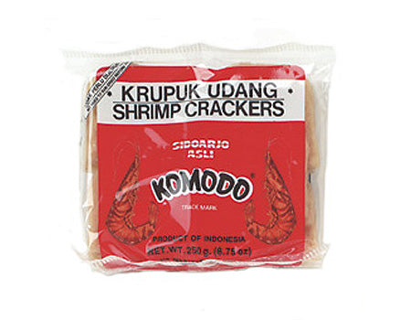 Shrimp Crackers Krupuk Udang (Regular) 8 Oz. by Komodo