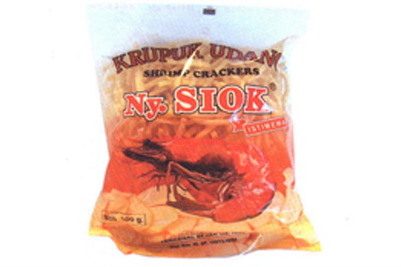 Shrimp Stick Crackers (Krupuk Udang) 17.5oz by Ny Siok