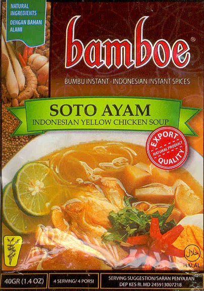 Soto Ayam (Chicken Soup) 1.4 Oz. by Bamboe