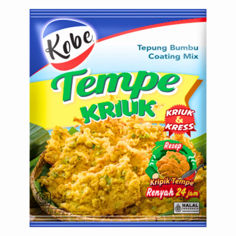 Soybean Cake Fritter Mix (Tempe Kriuk) 3.1oz by Kobe