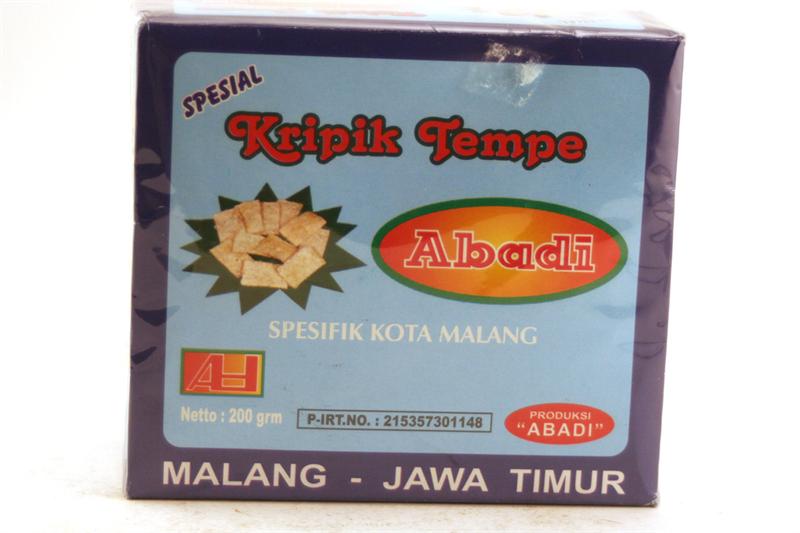 Soybean Crackers (Kripik Tempe) 7 Oz. by Abadi