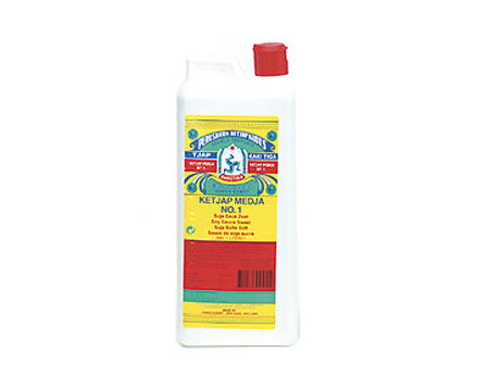 Sweet Soy Sauce (Kecap/Ketjap Medja No. 1) 33 Fl. Oz. by Kaki Tiga