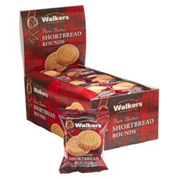Walkers Shortbread Round Twin Packs (24 x 1.2oz. Packs)
